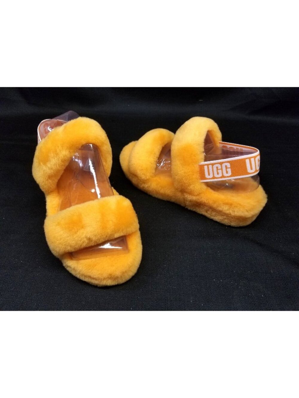 UGG Women's Oh Yeah Slippers Slides California/Orange Size 7 NEW IN BOX!